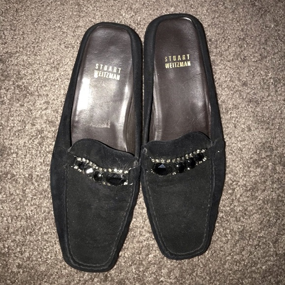 stuart weitzman slide on shoes - Picture 1 of 2